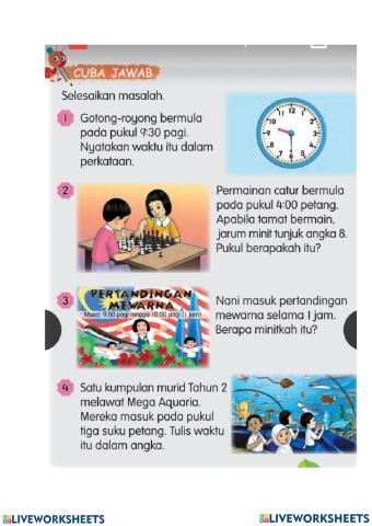 Masa dan Waktu-Penyelesaian Masalah
