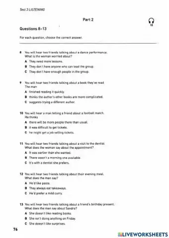 Collin 3 listening part 2