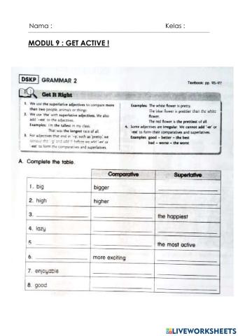 Modul 9 : get active!