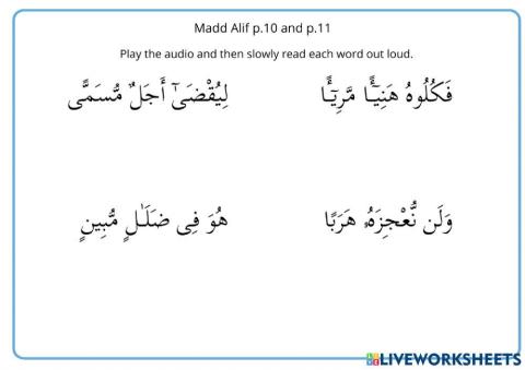 Book 5, p.10-11 madd alif