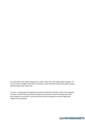 Corruption in South Africa - DW Documentary