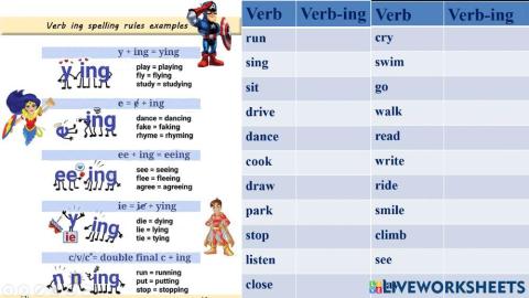 Verb-ing