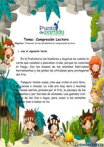 Comprensión lectora