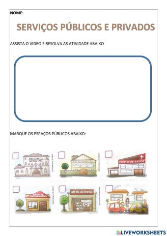 Espaço público e privado