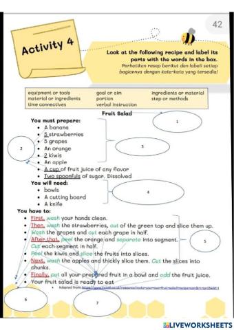 Procedure, generic structure