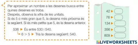 Aproximació de nombres