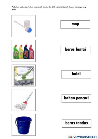 Penggunaan Tandas dan Bilik Mandi