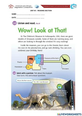 Reading Section Summary