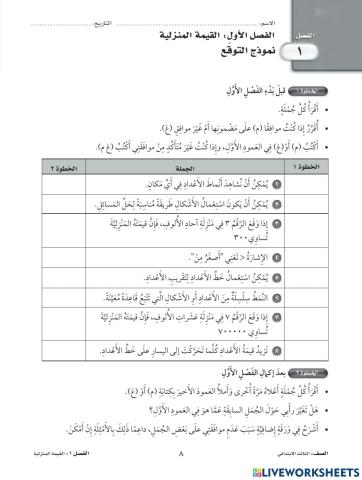 القيمة المنزلية