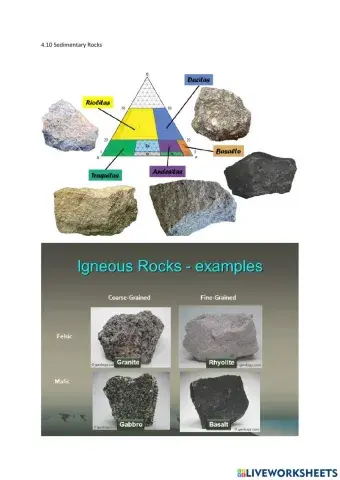 4.10 Sedimentary Rocks