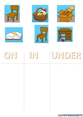 Level 2 - On-In-Under