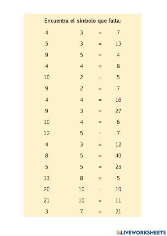 Encuentra el símbolo