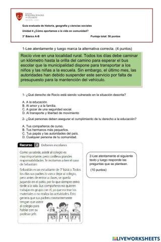 Derechos, deberes y responsabilidades