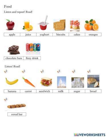 Food Incredible English