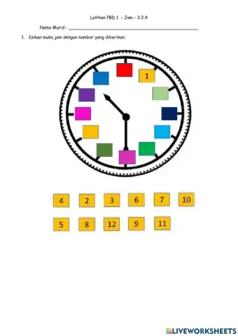 Latihan PBD 1 - JAM KSSMKR