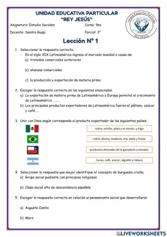 Latinoamérica siglo XIX