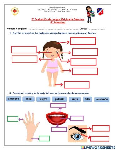 Evaluación de quechua
