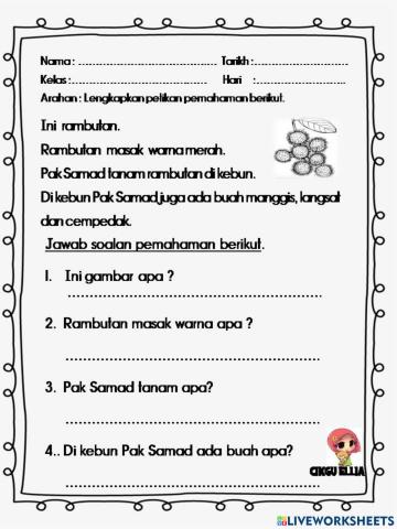 Petikan pemahaman kvk kv kvk