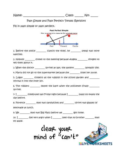 Past Simple and Past Perfect