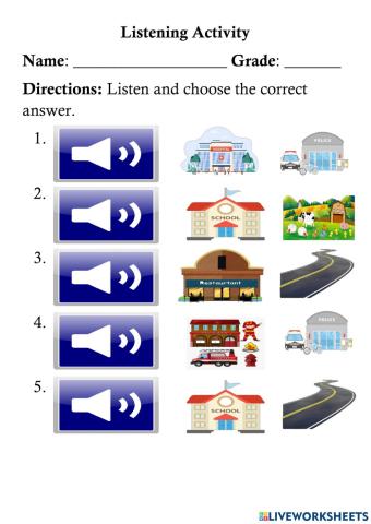 Occupations Listening
