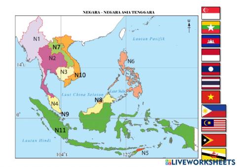 Negara-negara asia tenggara