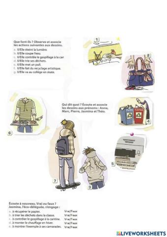 Cours, module 3 leçon 1