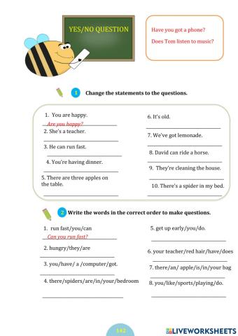 Question(page 141-143)