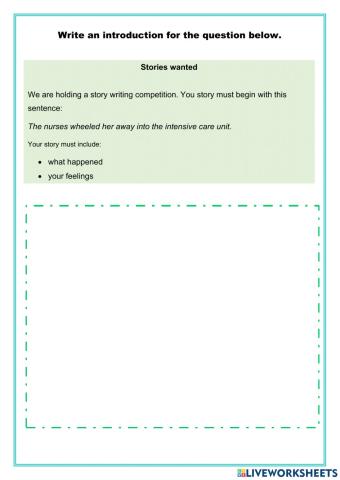 Writing an Introduction