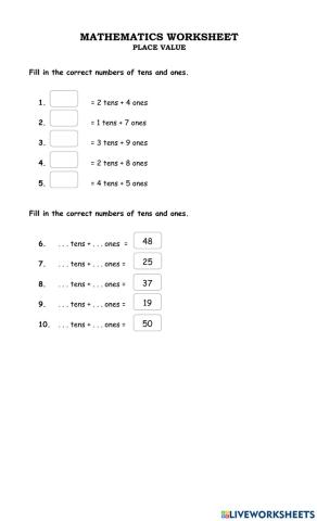 Place Value and Value