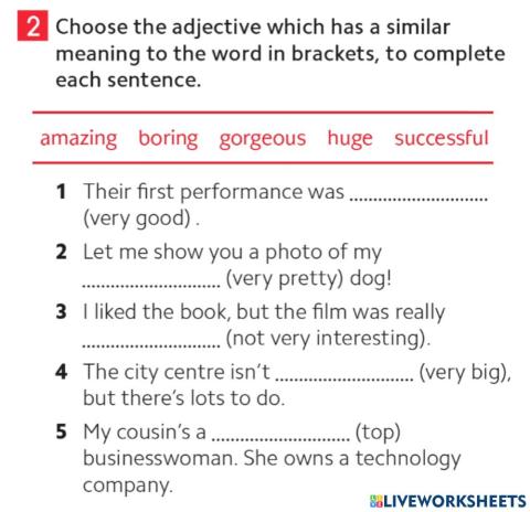 Gold Experience B1 Activity Book p4 Activity 2