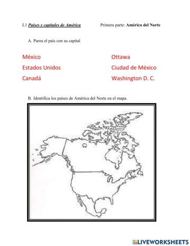 Países de América del Norte