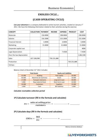 Collection period COC