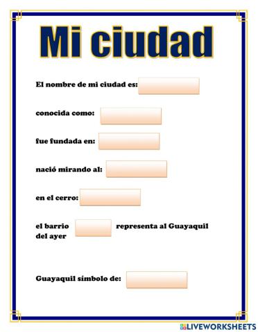 Mi ciudad