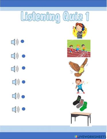 Listening vocabulary