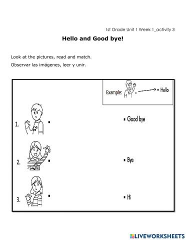 Hello and Good bye2