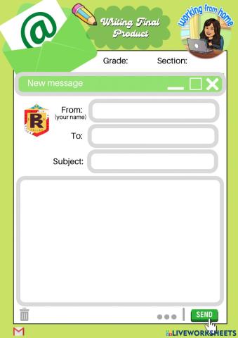 Let's go green - activity 3!!