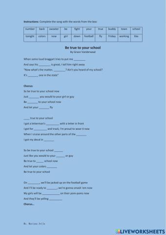 Be true to your school by Grace Vanderwaal