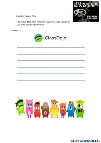 To Kill a mockingbird chapter 29