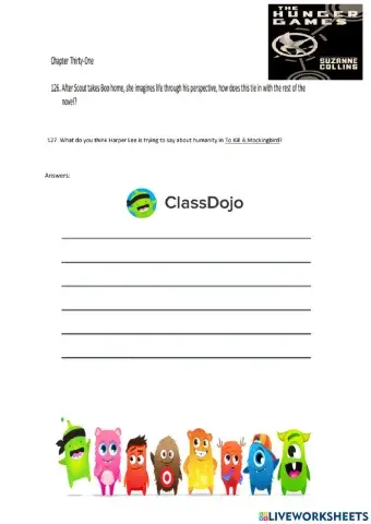 To kill a mockingbird chapter 31