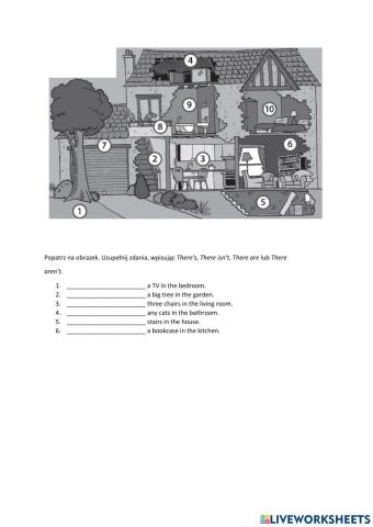 There is- There are - There isn't - There aren't