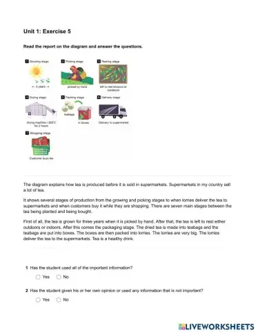 Mindset 1 - Writing Skills Modules - Unit 1 Ex5