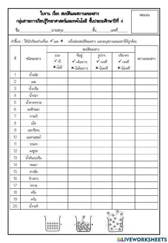 สถานะของสาร