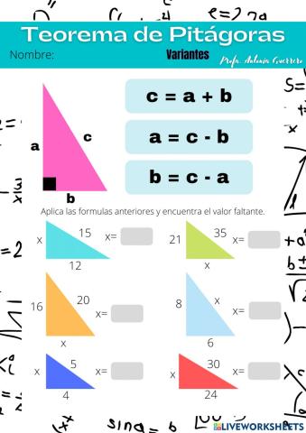 Teorema de Pitagoras