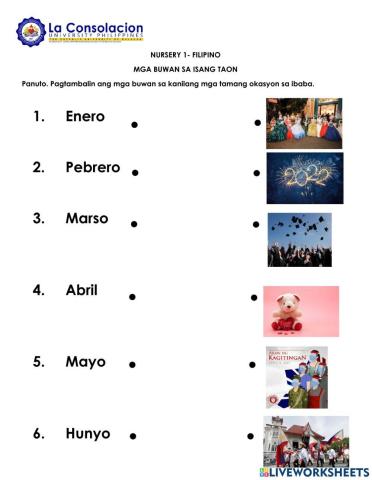 Mga Buwan sa isang Taon