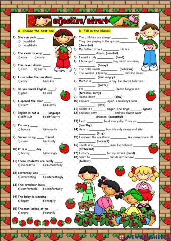 Teacher Jennifer Adjectives- Adverbs