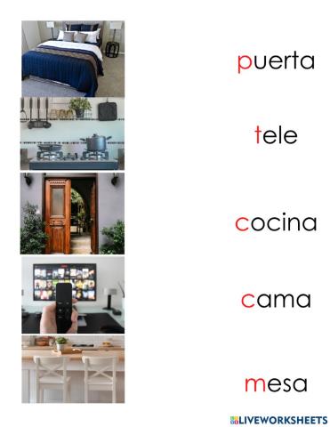 Partes de la casa