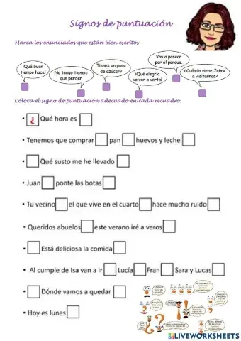 Signos de Puntuación