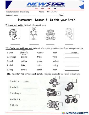 6. Is this your kite?