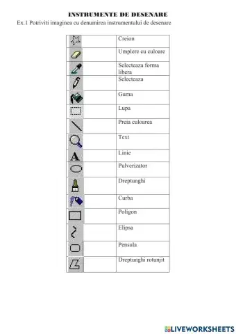 Instrumente de desenare