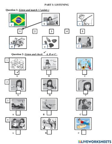 De cuong HK1 Grade 5 MDC